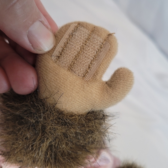 Hosung Vintage 1994 Monkey Chimp Hand Puppet Pink Tutu 10" - Picture 7 of 14